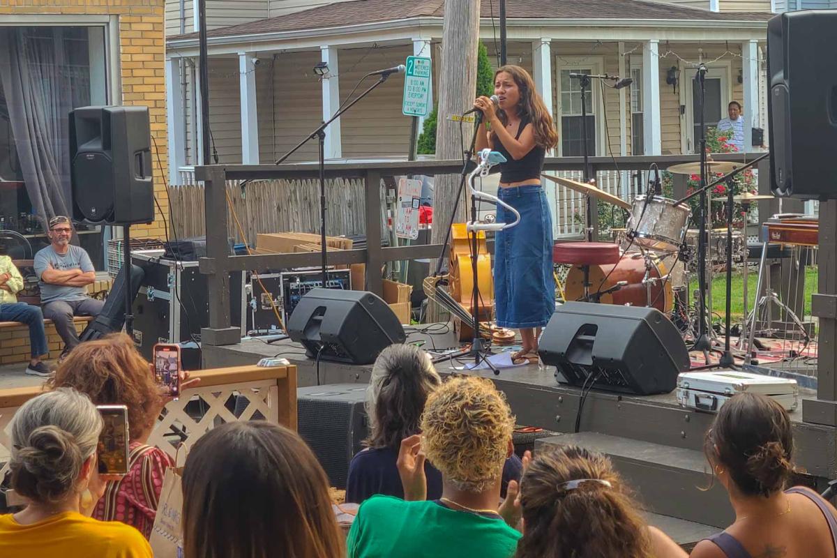 Chloe Umaña  Performs at Ridgefield Park Free Summer Concert  Series on July 19