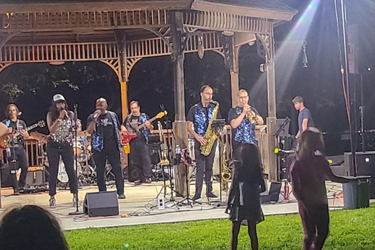 The Epic Soul Band has them dancing at the Aug. 23 Ridgefield Park Free Summer Concert Series