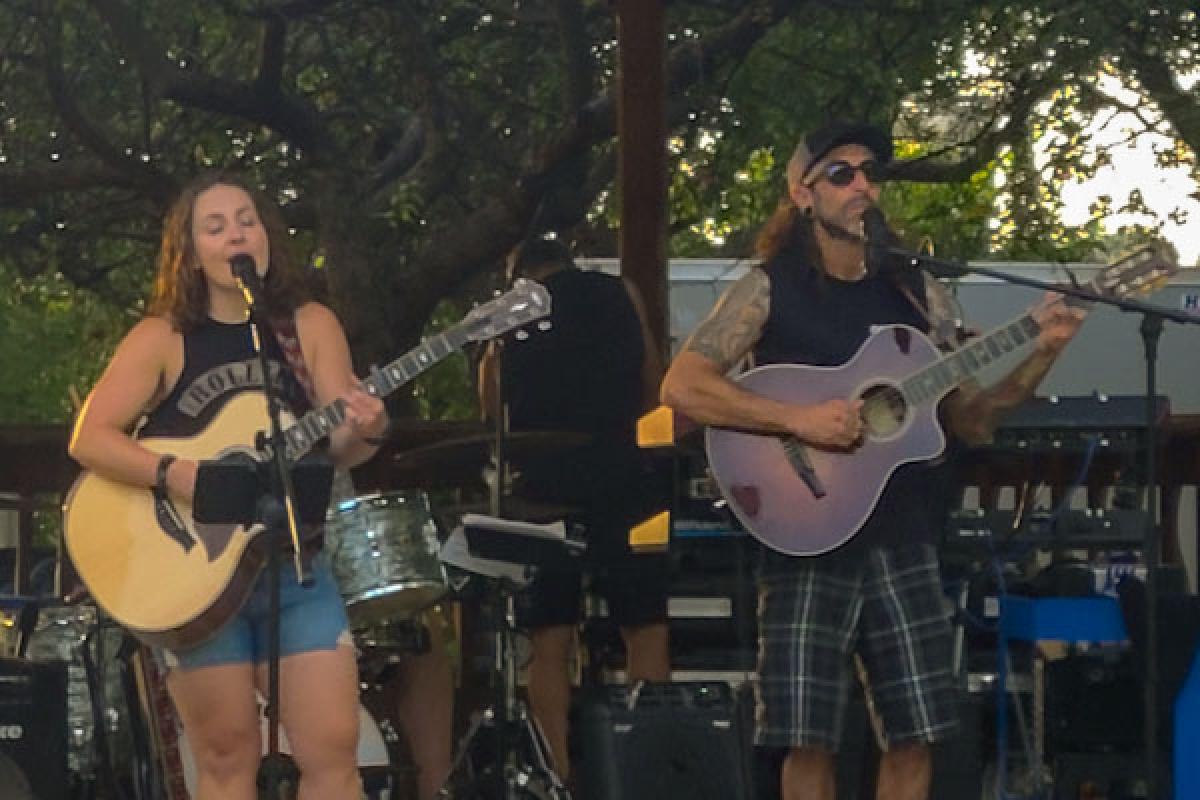 The Sandy Stones Trio Performs at the Ridgefield Park Free Summer Concert Series