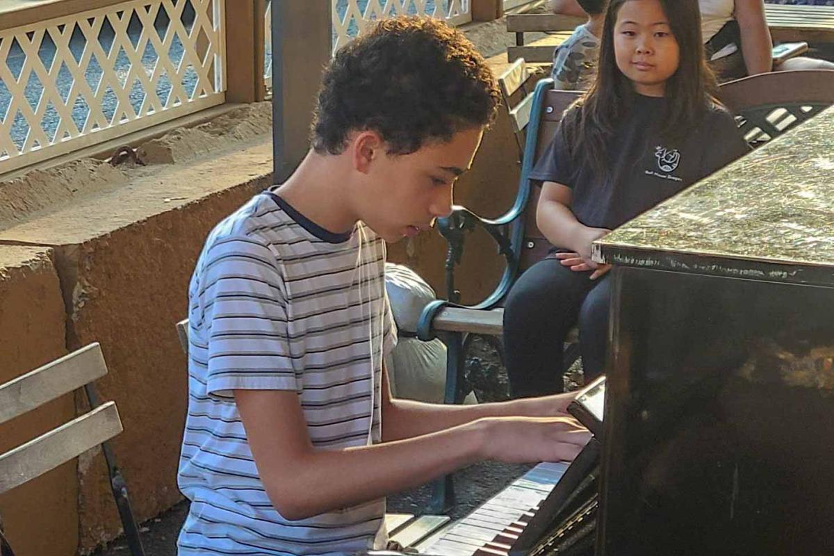 Ridgefield Park Student Performs at Piano Night