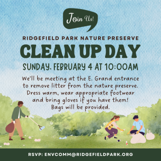 Nature Preserve Clean Up Day - Sunday Feb. 4