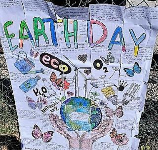 Earth Day Poster from 2021 Celebration