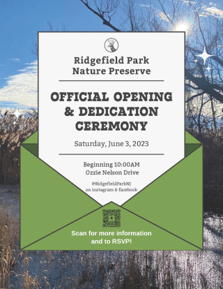 Nature Preserve Grand Opening Invitation - June 3