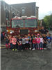 Children in Front of Fire Truck