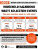 2025 Household Hazardous Waste Collection Events