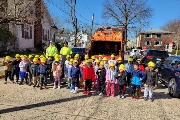 Brian O'Grady and Phil Lastra Stopped by Grant School to Speak to the Students