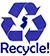 Blue NJ Recycling Logo