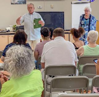 Lenape Lifeways Steve Quinn Introduces Carla Messinger