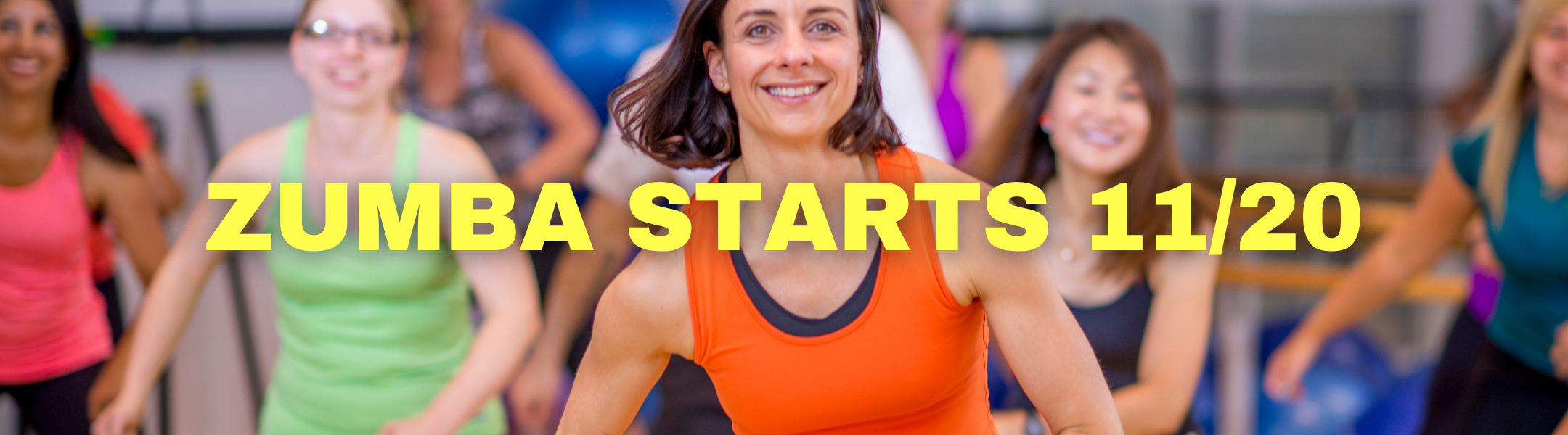 Zumba Class Starts November 20 image of zumba class