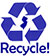 Blue NJ Recycling Logo
