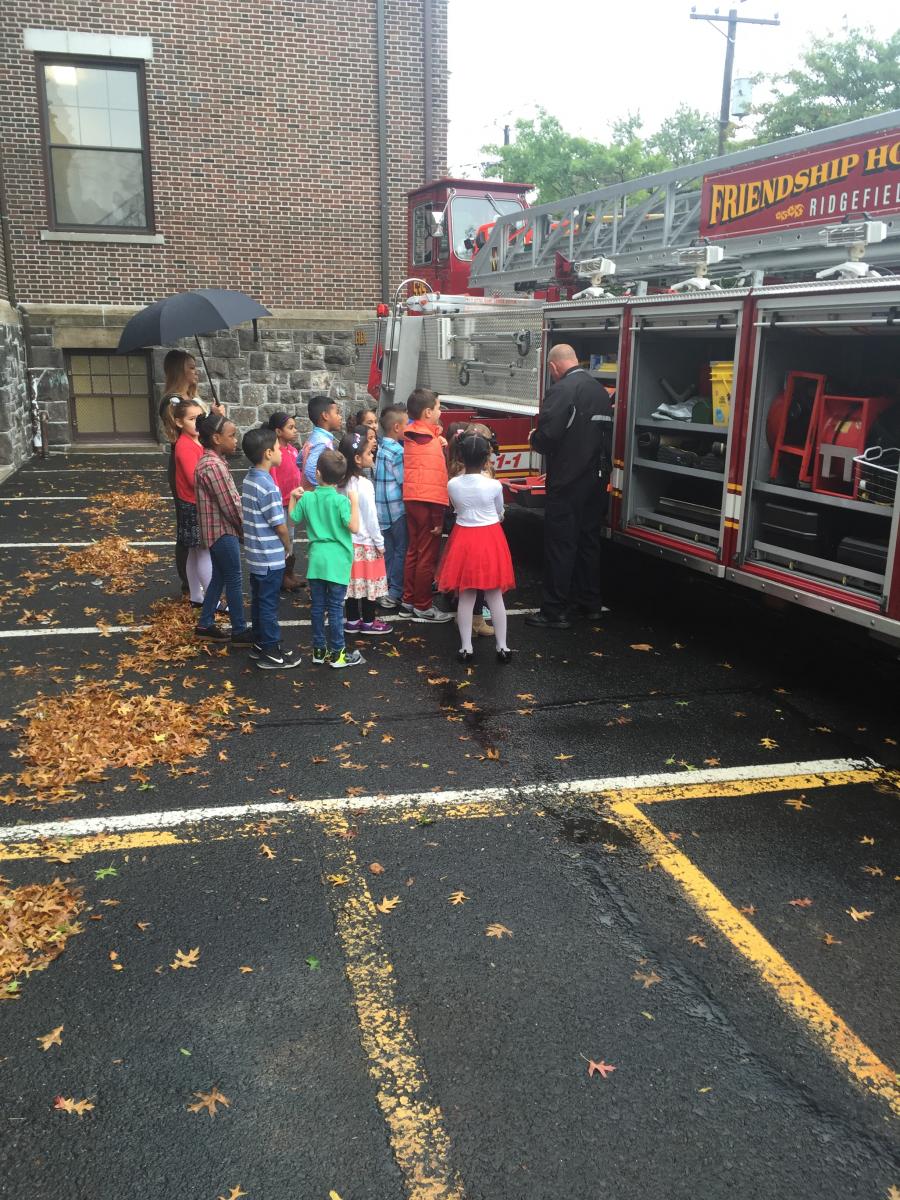Fire Truck and Children