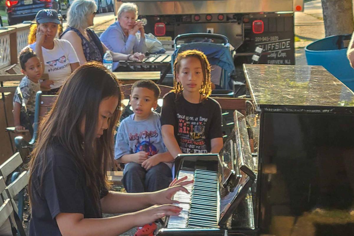 Ridgefield Park Young Student plays the Piano