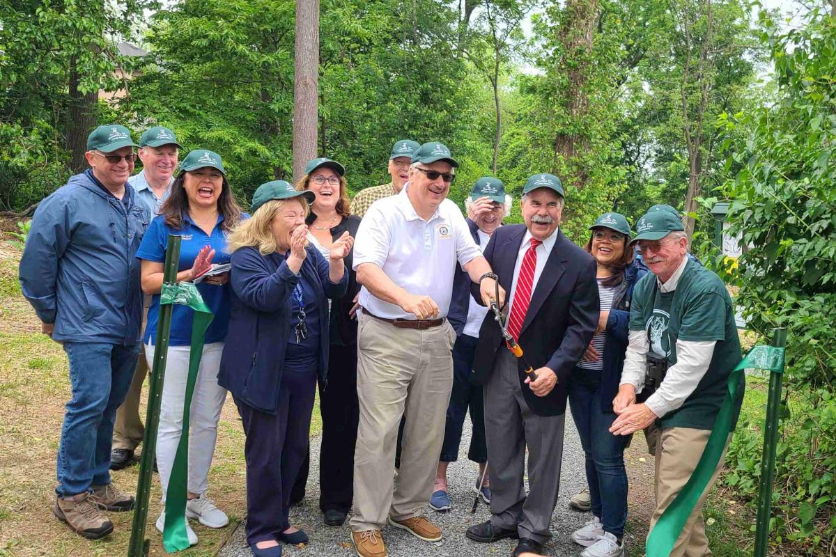 Ridgefield  Park Nature Preserve is Officially Open after Ribbon Cutting Ceremony