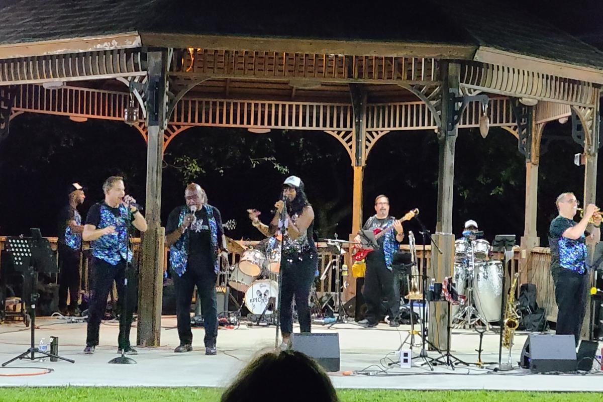 The Epic Soul Band Performs at the Aug. 23 Ridgefield Park Free Summer Concert Series