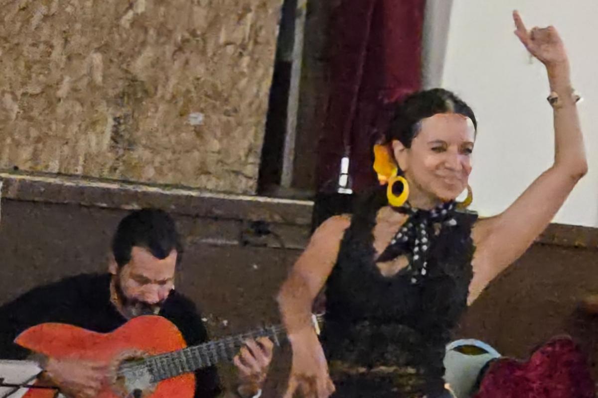 Ivan Max and Flamenco Dancer