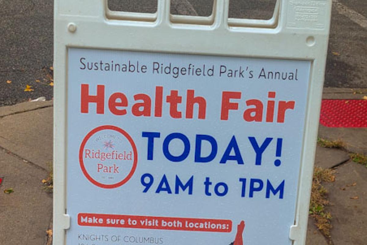 Health Fair Sign