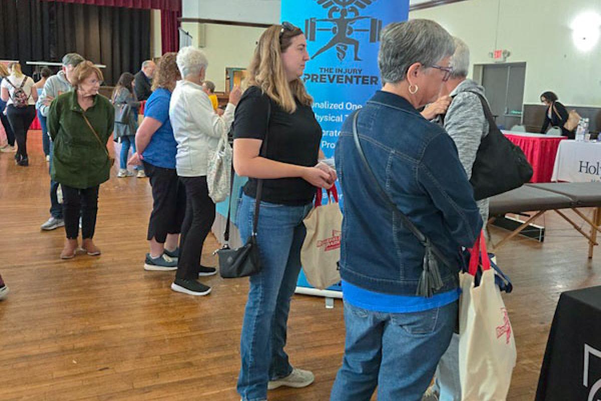 Exhibitors Stay Busy at 10th Annual Health Fair - Image