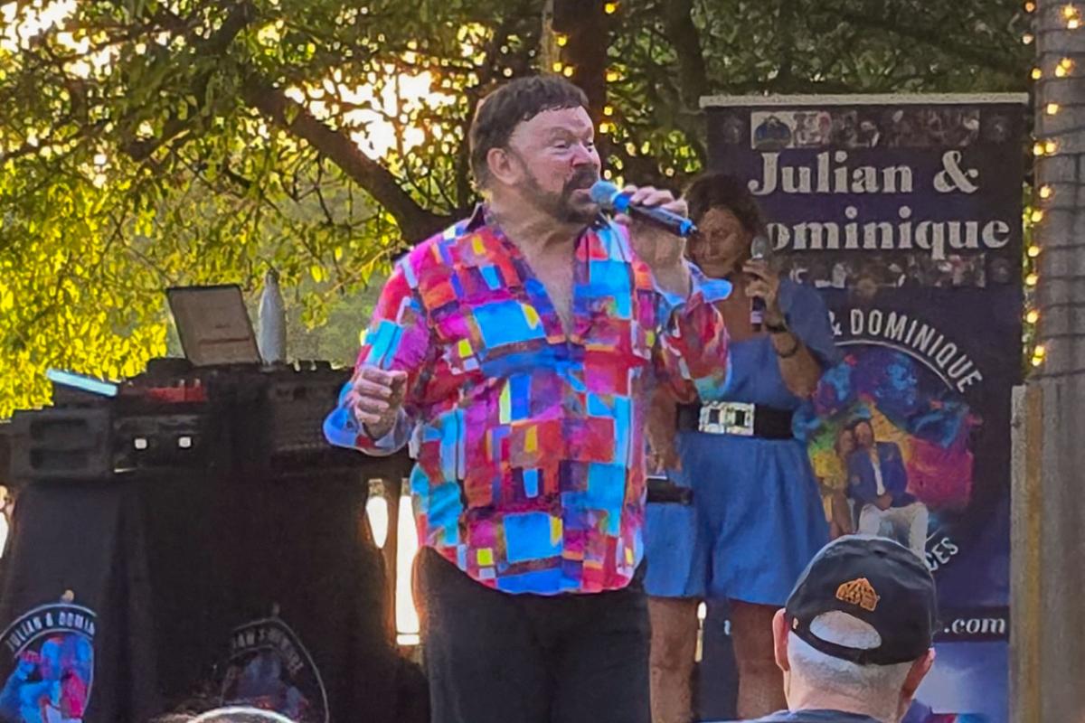 Julian Takes the Mic at the 2025 Ridgefield Park Free Summer Concert Series