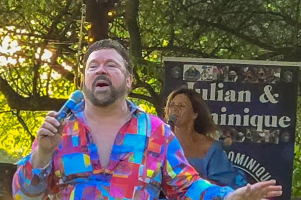 Julian & Dominique Up Close at the 2025 Ridgefield Park Free Summer Concert Series