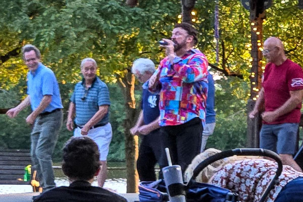 Julian and the Guys Sing and Dance to the Song My Girl