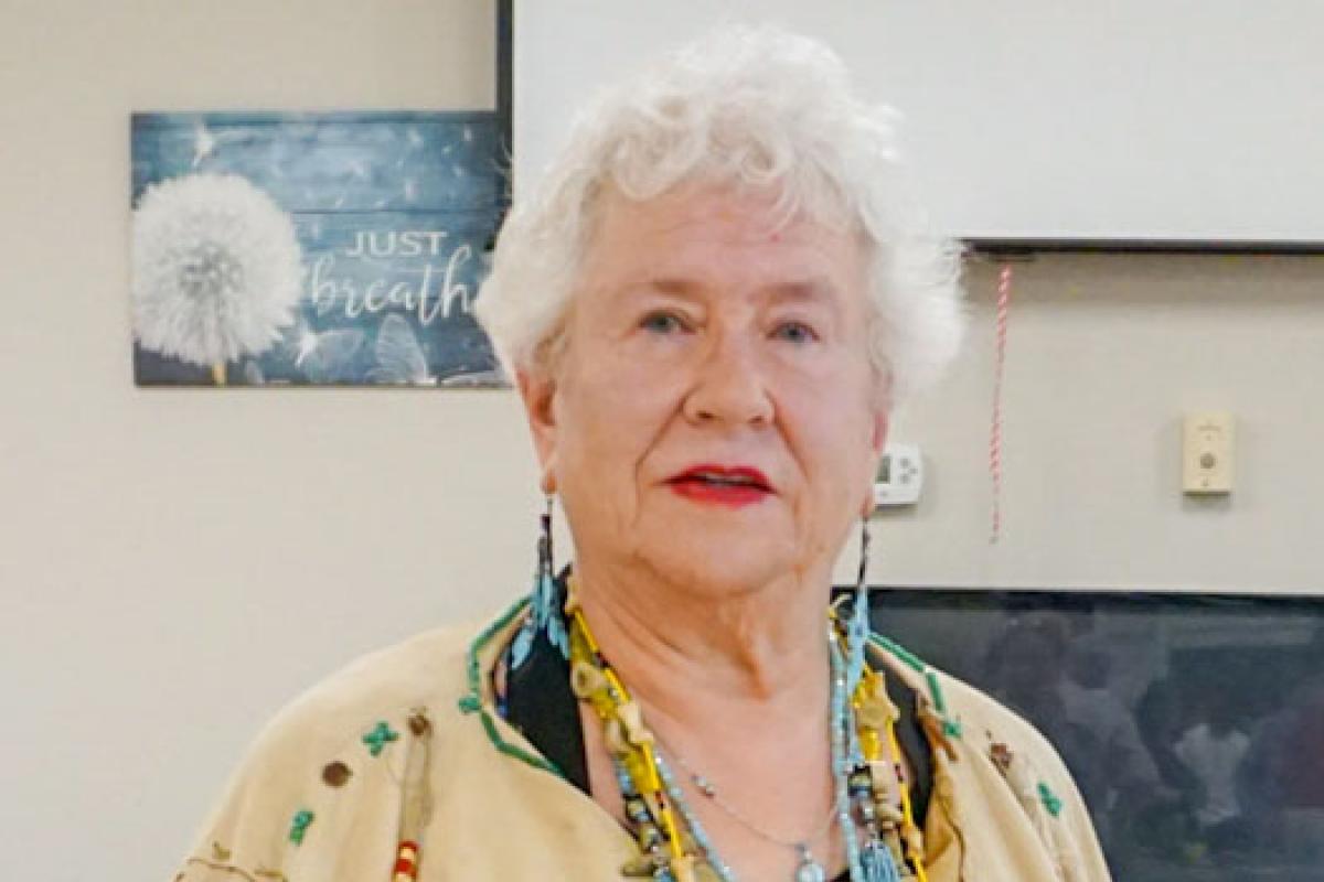 Carla Messinger founder of the Native American Heritage Programs 