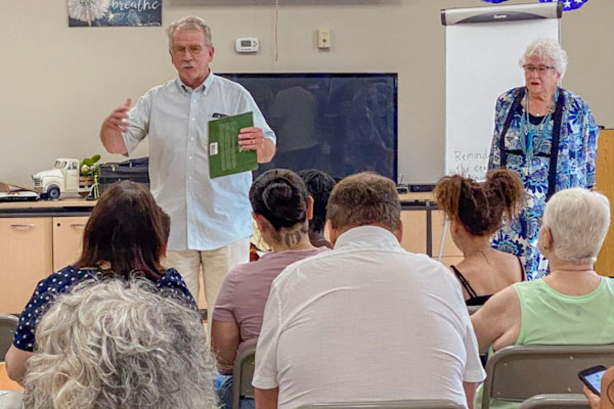 Stephen Quinn Introduces Carla Messinger founder of the Native American Heritage Programs 