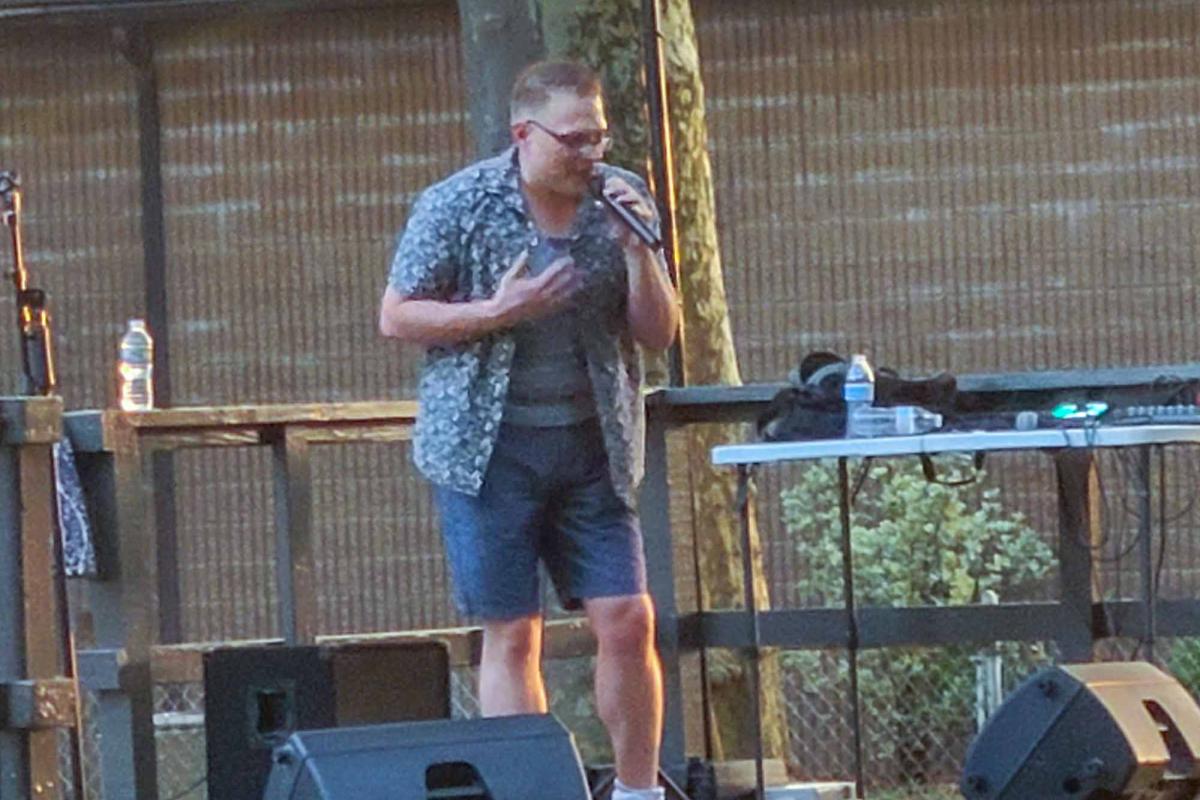  Robert Bannon Performs at the Ridgefield Park Free Summer Concert Series in Ferris Park