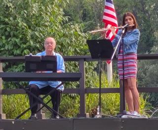 Two Angels Perform at the August 23 Ridgefield Park Free Summer Concert Series