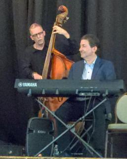 Earl Sauls  & Keyboard Player  Perform at 2025 Ridgefield Park Summer Concert Series