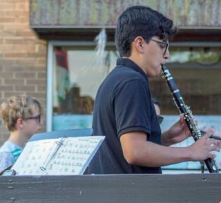 NJ Youth Jazz Artist on the Clarinet
