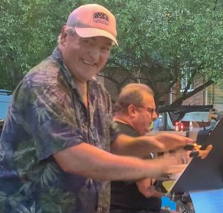 Taxi Percussionist at the August 28 the Free Summer Concert Finale
