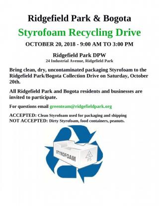 Bring all the EPS (Styrofoam) you can find and recycle it!