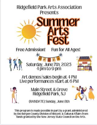Summer Arts Fest Set for Sat. June 7