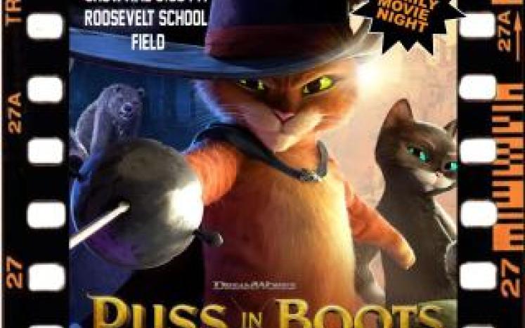 Ridgefield Park Free  Movie Night  - Featuring Puss in Boots - The Last Wish