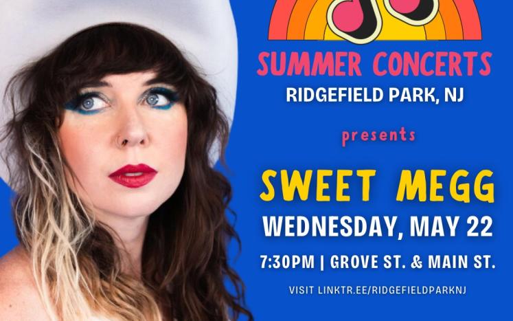 Sweet Megg Set to Kickoff  Summer Outdoor Concert Series on Wednesday, May 22